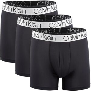 Calvin Klein Men`s Microfiber Boxer Briefs Pack of 3 (Black(NP2214-001)/Black X Calvin Klein Men`s Microfiber Boxer Briefs Pack of 3 (Black(NP2214-001)/Black X