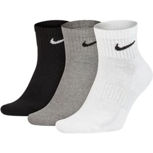 (Black, UK 8-11) Nike SX7677 Mens Ankle Socks Lightweight Everyday Cushioned Low (Black, UK 8-11) Nike SX7677 Mens Ankle Socks Lightweight Everyday Cushioned Low