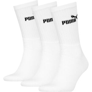(2.5 UK-5 UK, White) Puma Unisex Adult Crew Socks (Pack of 3) (2.5 UK-5 UK, White) Puma Unisex Adult Crew Socks (Pack of 3)