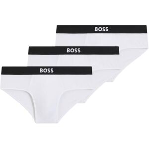 Hugo Boss (XL, White) Boss Mens Logo Briefs (Pack of 3) Hugo Boss (XL, White) Boss Mens Logo Briefs (Pack of 3)