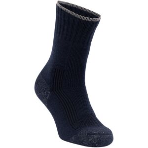 (3/6, Navy / Black) Trespass Unisex Mid-Length Sock Cushioned Lando (3/6, Navy / Black) Trespass Unisex Mid-Length Sock Cushioned Lando