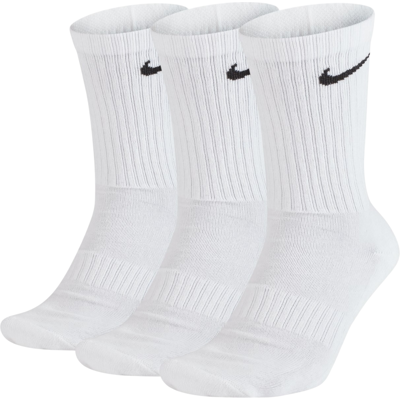 (LARGE) Nike Unisex Everyday Cushioned 3 Pairs Crew Socks (LARGE) Nike Unisex Everyday Cushioned 3 Pairs Crew Socks