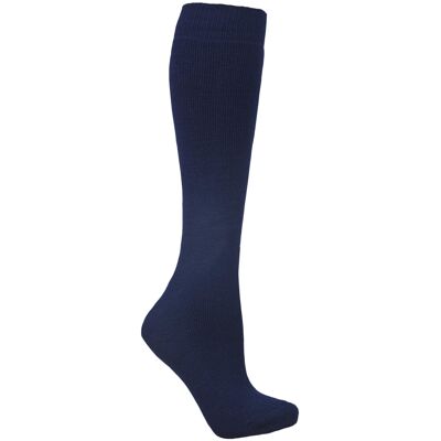 Trespass Mens Unisex Wool Ski Tube Socks - Navy Blue - UK 4-11 Trespass Mens Unisex Wool Ski Tube Socks - Navy Blue - UK 4-11
