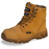 Click - CLICK WATERPROOF SIDE ZIP BOOT TAN 10 - Nubuck