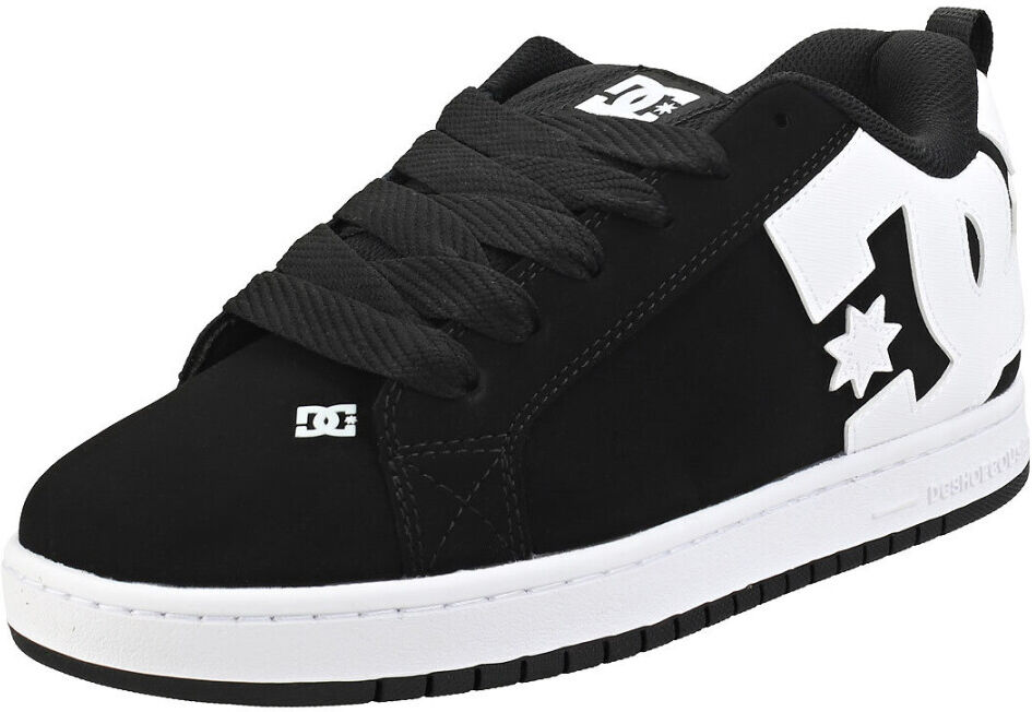 DC Shoes Court Graffik Mens Skate Trainers in Black - 10.5 UK