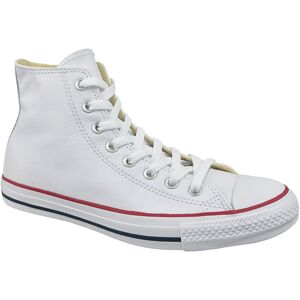 (10) Converse Chuck Taylor All Star Hi Leather 132169C Mens White plimsolls (10) Converse Chuck Taylor All Star Hi Leather 132169C Mens White plimsolls