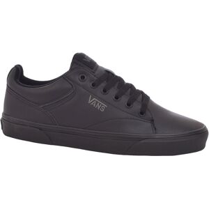 (7.5, Black) Vans Mens Seldan Casual Tumbled Leather Trainers Sneakers Shoes (7.5, Black) Vans Mens Seldan Casual Tumbled Leather Trainers Sneakers Shoes