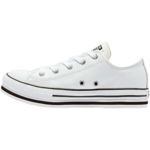 (12) Converse Leather EVA Platform Chuck Taylor Junior