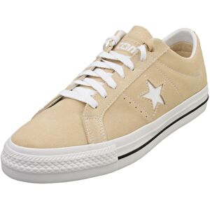 (7) Converse One Star Pro Ox Unisex Casual Trainers in Oat Milk (7) Converse One Star Pro Ox Unisex Casual Trainers in Oat Milk