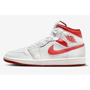 (7.5) Nike Air Jordan 1 Mid SE White/Lobster-Dune Red-Sail FJ3458-160 Men's (7.5) Nike Air Jordan 1 Mid SE White/Lobster-Dune Red-Sail FJ3458-160 Men's