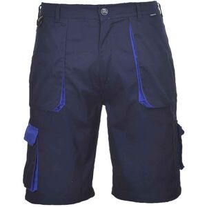 (XS, Navy) Portwest Mens Texo Contrast Cargo Shorts (XS, Navy) Portwest Mens Texo Contrast Cargo Shorts