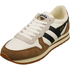 (9) Gola Daytona Chute Mens Casual Trainers in Off White Tabacco (9) Gola Daytona Chute Mens Casual Trainers in Off White Tabacco
