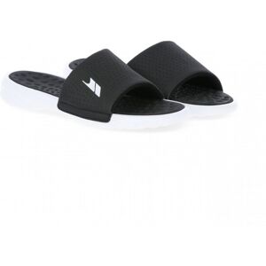 (12 UK, Black / White) Trespass Mens Slide Cushioned Sandal (12 UK, Black / White) Trespass Mens Slide Cushioned Sandal