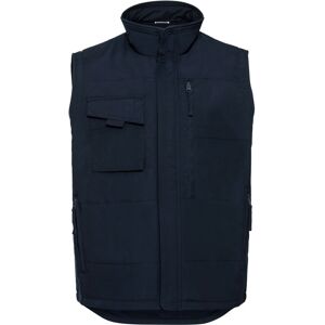(S, French Navy) Russell Mens Heavy Duty Gilet (S, French Navy) Russell Mens Heavy Duty Gilet