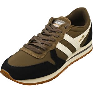 (9) Gola Daytona Chute Mens Fashion Trainers in Khaki Black (9) Gola Daytona Chute Mens Fashion Trainers in Khaki Black