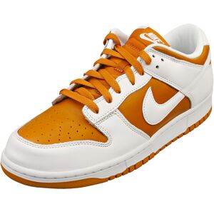 (9.5) Nike Dunk Low Qs Mens Fashion Trainers in Dark Curry White (9.5) Nike Dunk Low Qs Mens Fashion Trainers in Dark Curry White