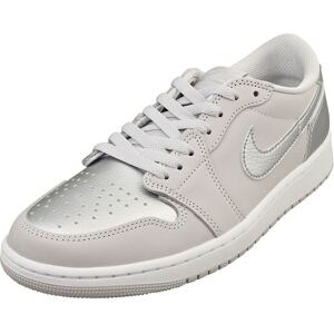 (7.5) Nike Air Jordan 1 Retro Low Og Mens Fashion Trainers in Grey Silver (7.5) Nike Air Jordan 1 Retro Low Og Mens Fashion Trainers in Grey Silver