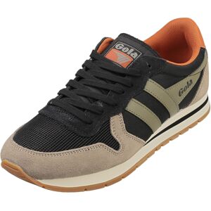 (8) Gola Daytona Mens Classic Trainers in Black Khaki (8) Gola Daytona Mens Classic Trainers in Black Khaki
