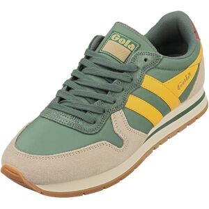 (10) Gola Daytona Chute Mens Classic Trainers in Green Yellow (10) Gola Daytona Chute Mens Classic Trainers in Green Yellow