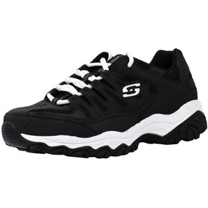Skechers Men's Afterburn Lace-up Sneaker Black/White 9.5 M US Skechers Men's Afterburn Lace-up Sneaker Black/White 9.5 M US