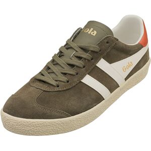 (8) Gola Medallist Mens Fashion Trainers in Khaki Off White (8) Gola Medallist Mens Fashion Trainers in Khaki Off White