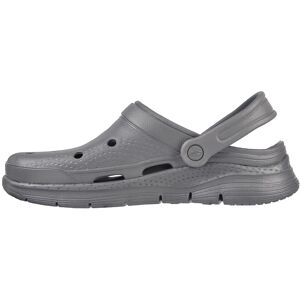 Skechers Mens Foamies Arch Fit-Valiant clog charcoal 8 Skechers Mens Foamies Arch Fit-Valiant clog charcoal 8