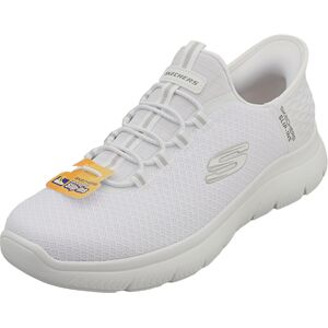(11) Skechers Slip-ins Summits Vegan Mens Casual Trainers in White (11) Skechers Slip-ins Summits Vegan Mens Casual Trainers in White