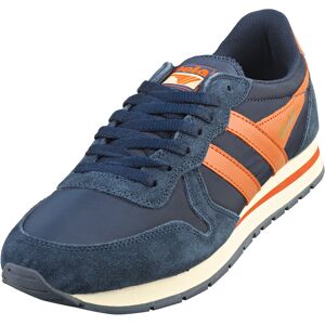 (8) Gola Daytona Chute Mens Casual Trainers in Navy Orange (8) Gola Daytona Chute Mens Casual Trainers in Navy Orange
