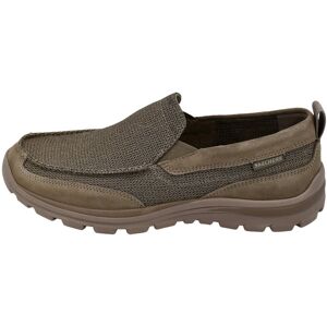 Skechers Men's Superior Milford Khaki Slip-On Loafers 9.5 M US Skechers Men's Superior Milford Khaki Slip-On Loafers 9.5 M US