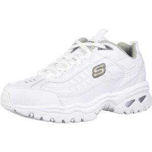 Skechers Men's Energy Afterburn Lace-Up Sneaker White 9.5 Wide Skechers Men's Energy Afterburn Lace-Up Sneaker White 9.5 Wide