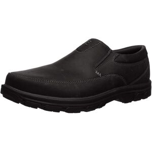 Skechers Men's Segment The Search Slip On Loafer Black Leather 14 M US Skechers Men's Segment The Search Slip On Loafer Black Leather 14 M US