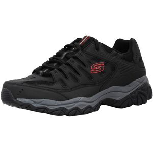 Skechers Men's Afterburn Lace-up Sneaker Black/Grey/Red 8.5 XW US Skechers Men's Afterburn Lace-up Sneaker Black/Grey/Red 8.5 XW US