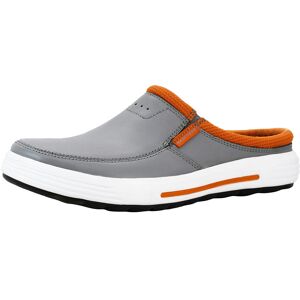 Skechers Men's Porter Vamen Slip-On Loafer Charcoal/Orange 9 W US Skechers Men's Porter Vamen Slip-On Loafer Charcoal/Orange 9 W US