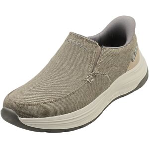 (10) Skechers Slip-ins Decklan-gulliver Mens Slip On Trainers in Taupe (10) Skechers Slip-ins Decklan-gulliver Mens Slip On Trainers in Taupe