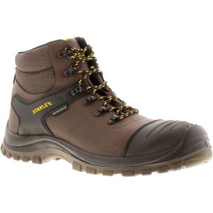 (Brown, 12 (Adults')) Stanley Mens Safety Boots Rchmond Leather Lace Up brown U (Brown, 12 (Adults')) Stanley Mens Safety Boots Rchmond Leather Lace Up brown U