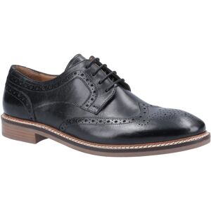 (Black, 7 (Adults')) Hush Puppies Bryson Leather Men's Black Brogues Shoes (Black, 7 (Adults')) Hush Puppies Bryson Leather Men's Black Brogues Shoes