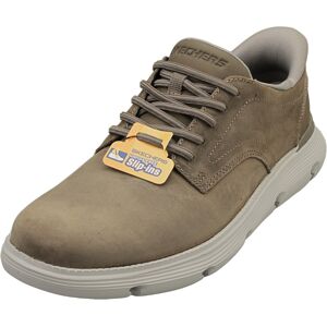 (11) Skechers Slip-ins Garza Duran Mens Casual Trainers in Dark Taupe (11) Skechers Slip-ins Garza Duran Mens Casual Trainers in Dark Taupe