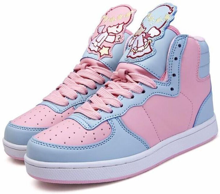 HOD Apparel (39) Anime Harajuku Cute Lolita Womens Little Twin Star Hi Tops Shoes