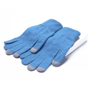 (Light Blue) Miss Lulu Unisex Winter Touchscreen Gloves for Smartphone / Tablet