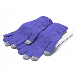 (Purple) Miss Lulu Unisex Winter Touchscreen Gloves for Smartphone / Tablet iGlo
