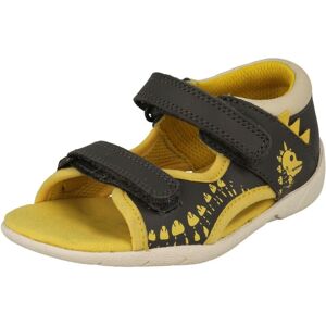 (UK 5 Infant, Grey) Boys Clarks Casual Sandals Fudgy Jump - F Fit (UK 5 Infant, Grey) Boys Clarks Casual Sandals Fudgy Jump - F Fit