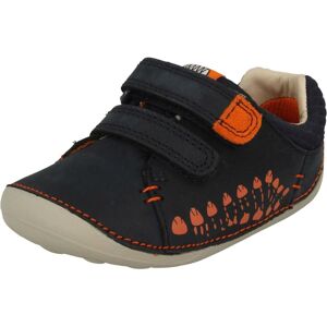 (UK 2 Infant, Navy (Blue)) Boys Clarks Casual Pre-Walkers Tiny Trail - H Fit (UK 2 Infant, Navy (Blue)) Boys Clarks Casual Pre-Walkers Tiny Trail - H Fit