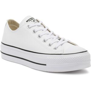 (UK 5) Converse Chuck Taylor All Star Womens White Lift Clean Ox Trainers (UK 5) Converse Chuck Taylor All Star Womens White Lift Clean Ox Trainers
