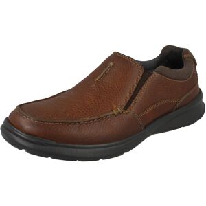 (Tobacco, UK 10.5) Mens Clarks Casual Shoes Cotrell Free - H Fit (Tobacco, UK 10.5) Mens Clarks Casual Shoes Cotrell Free - H Fit
