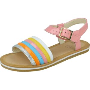 (Multi, UK 7.5 Infant) Girls Clarks Casual Sandals Finch Stride - F Fit (Multi, UK 7.5 Infant) Girls Clarks Casual Sandals Finch Stride - F Fit