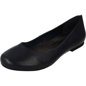 (Navy, UK 5) Ladies Leather Collection Flat Shoes (Navy, UK 5) Ladies Leather Collection Flat Shoes