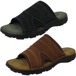 (Black, UK 7) Mens Hush Puppies Casual Sandals Austin - Black Nubuck - UK Size 7 (Black, UK 7) Mens Hush Puppies Casual Sandals Austin - Black Nubuck - UK Size 7