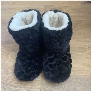 Unbranded (Black, Foot Length=25.5-26cm) Adult Children Floor Socks Slippers Warm Indoor S Unbranded (Black, Foot Length=25.5-26cm) Adult Children Floor Socks Slippers Warm Indoor S