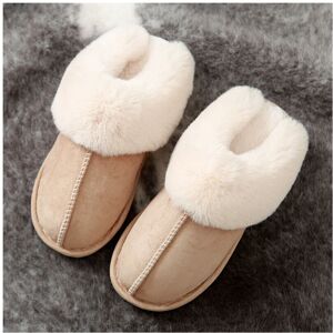Unbranded (Khaki, EU36-37) Women's Ladies Girls Slippers Fuzzy Fluffy Faux Fur Slides Indo Unbranded (Khaki, EU36-37) Women's Ladies Girls Slippers Fuzzy Fluffy Faux Fur Slides Indo
