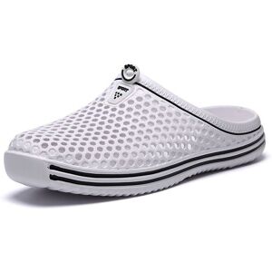 Unbranded (White, EU39) Summer Fashion Men and Women Garden Clogs Shoes Non-slip Slippers Unbranded (White, EU39) Summer Fashion Men and Women Garden Clogs Shoes Non-slip Slippers